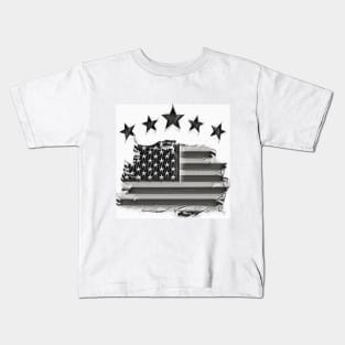 Flag USA Kids T-Shirt